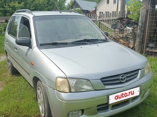 2001 Mazda Demio I (DW), серебристый, 260000 рублей, вид 1