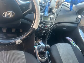 2011 Hyundai Solaris I, синий, 600000 рублей, вид 4