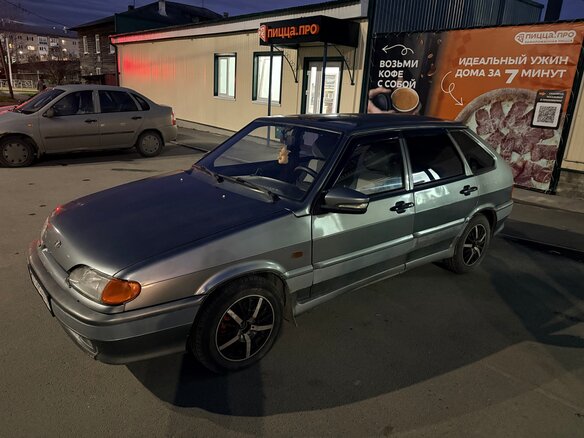 2007 Lada (ВАЗ) 2114, серый, 160000 рублей