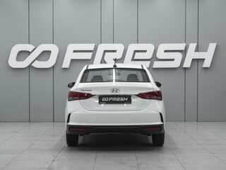 2021 Hyundai Solaris II Рестайлинг, белый, 1699000 рублей, вид 4