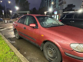 2001 Nissan Almera II (N16), красный, 235000 рублей, вид 4