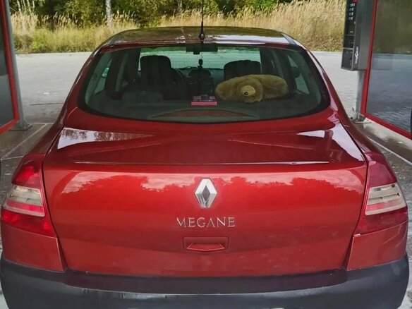2007 Renault Megane II Рестайлинг, красный, 300000 рублей - вид 2