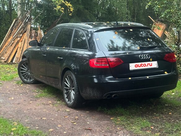 2009 Audi A4 IV (B8), чёрный, 800000 рублей - вид 7