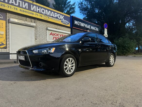 2012 Mitsubishi Lancer X Рестайлинг, чёрный, 830000 рублей - вид 7