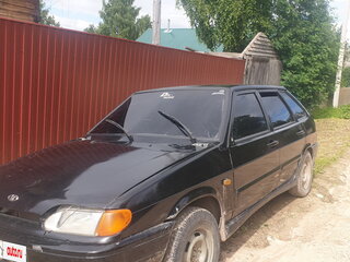2007 Lada (ВАЗ) 2114, чёрный, 95000 рублей, вид 1