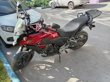 2013 Honda CB 400X, красный, 445000 рублей, вид 3