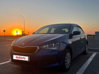 2021 Skoda Rapid II, синий, 1460000 рублей, вид 1