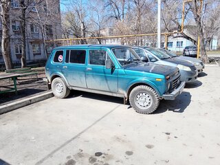 1997 Lada (ВАЗ) 2131 (4x4) I, зелёный, 220000 рублей, вид 2