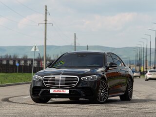 2022 Mercedes-Benz S-Класс 580 Long 4MATIC VII (W223), чёрный, 15300000 рублей, вид 1
