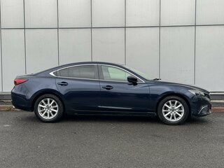 2016 Mazda 6 III (GJ) Рестайлинг, синий, 1750000 рублей, вид 5