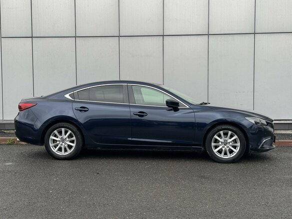 2016 Mazda 6 III (GJ) Рестайлинг, синий, 1750000 рублей - вид 4