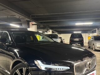 2021 Volvo S90 II Рестайлинг, серый, 3250000 рублей, вид 2