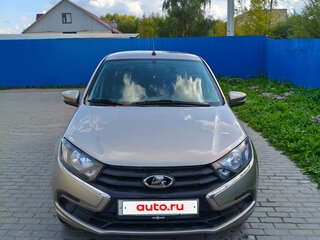 2021 Lada (ВАЗ) Granta I Рестайлинг, серый, 610000 рублей, вид 2