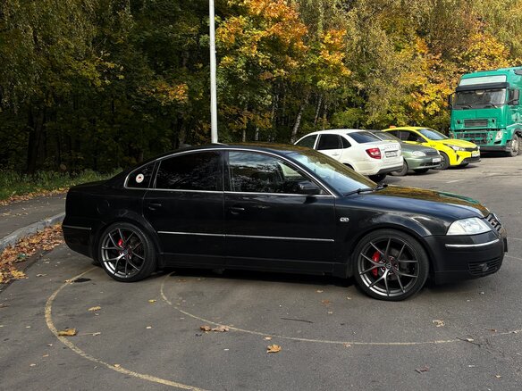 2003 Volkswagen Passat B5 Рестайлинг, чёрный, 850000 рублей - вид 6