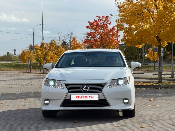 2014 Lexus ES 300h VI, белый, 2290000 рублей - вид 8
