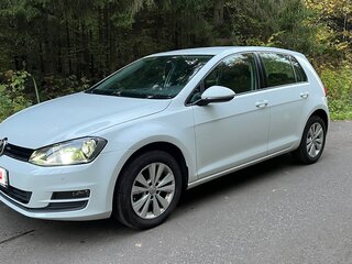2015 Volkswagen Golf VII, белый, 1350000 рублей, вид 1