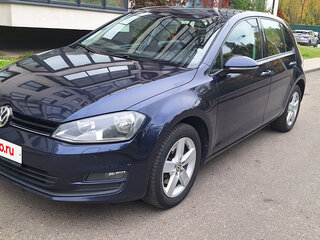 2014 Volkswagen Golf VII, синий, 1250000 рублей, вид 1