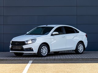 2016 Lada (ВАЗ) Vesta I, белый, 955000 рублей, вид 1