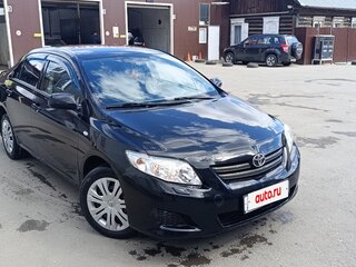 2008 Toyota Corolla AMT X (E140, E150), чёрный, 1150000 рублей, вид 2