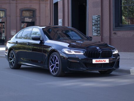 2020 BMW 5 серии 530d xDrive VII (G30/G31/G38) Рестайлинг, чёрный, 4550000 рублей, вид 2