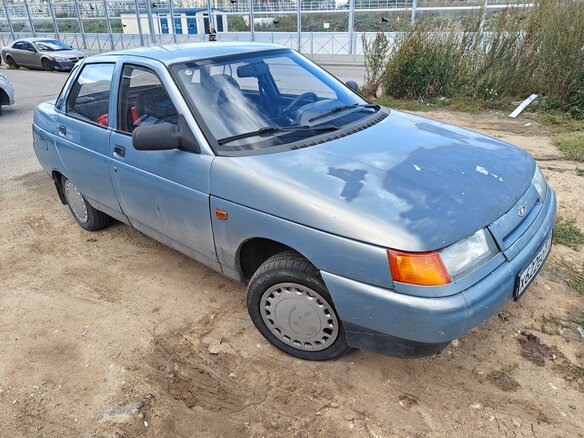 2001 Lada (ВАЗ) 2110, голубой, 100000 рублей
