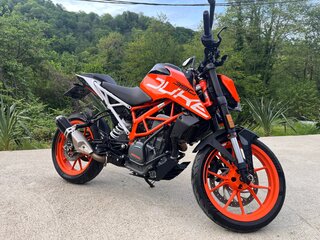 2020 KTM 390 Duke, оранжевый, 490000 рублей, вид 3