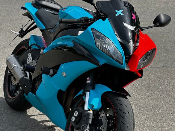 2009 Yamaha YZF-R6, чёрный, 570000 рублей - вид 6