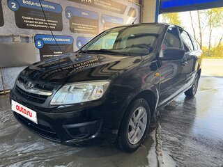 2015 Lada (ВАЗ) Granta I, чёрный, 340000 рублей, вид 1