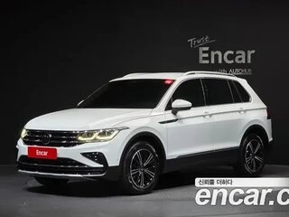 2022 Volkswagen Tiguan Allspace II Рестайлинг, белый, 3420000 рублей, вид 1