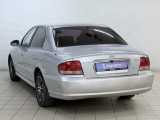 2007 Hyundai Sonata ТагАЗ IV (EF) Рестайлинг, серебристый, 449000 рублей, вид 5