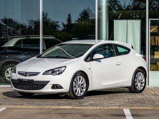 2013 Opel Astra GTC J Рестайлинг, белый, 955000 рублей, вид 1