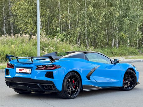 2021 Chevrolet Corvette Stingray C8, голубой, 13190000 рублей, вид 1