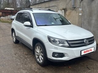 2014 Volkswagen Tiguan I Рестайлинг, белый, 1400000 рублей, вид 3