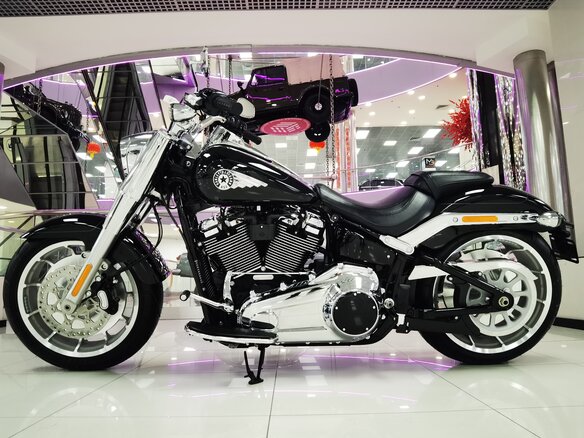 2025 Harley-Davidson Fat Boy, чёрный, 3300000 рублей - вид 26