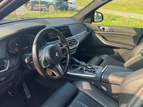 2021 BMW X5 40i IV (G05/G18), зелёный, 6000000 рублей, вид 5