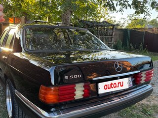 1987 Mercedes-Benz S-Класс 500 II (W126) Рестайлинг, чёрный, 850000 рублей, вид 5