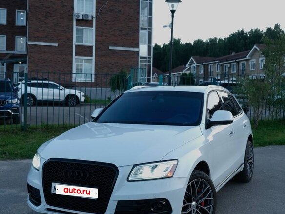 2014 Audi Q5 I (8R) Рестайлинг, белый, 2550000 рублей