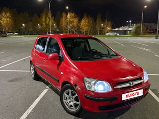 2004 Hyundai Getz I, красный, 249990 рублей, вид 2