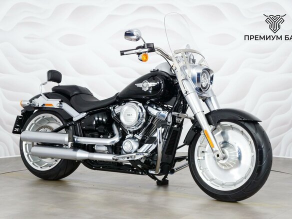 2017 Harley-Davidson Fat Boy, чёрный, 1849000 рублей - вид 4