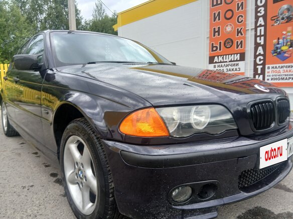 2001 BMW 3 серии 318i IV (E46), синий, 690000 рублей - вид 8