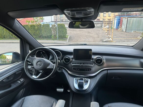 2020 Mercedes-Benz V-Класс Extra Long 250 d экстра длинный III (W447) Рестайлинг, чёрный, 5100000 рублей - вид 6
