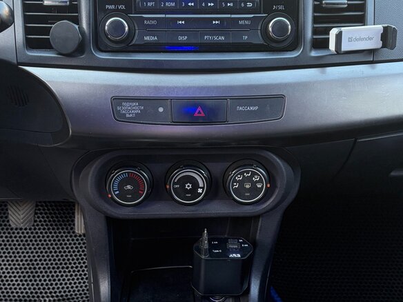 2013 Mitsubishi Lancer X Рестайлинг, чёрный, 840000 рублей - вид 10