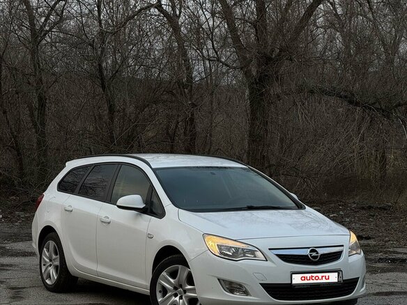 2012 Opel Astra J Рестайлинг, белый - вид 6