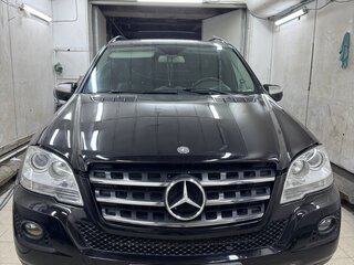 2009 Mercedes-Benz M-Класс 350 II (W164) Рестайлинг, чёрный, 1700000 рублей, вид 2