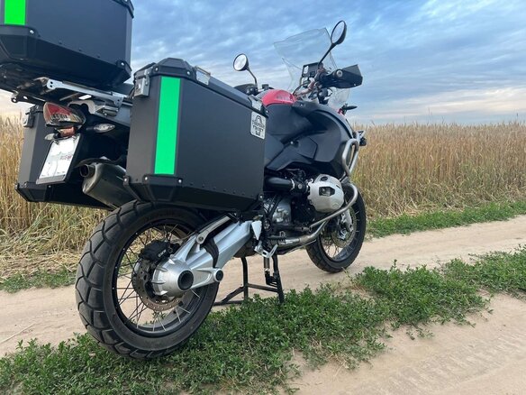 2011 BMW R 1200 GS Adventure, красный, 850000 рублей - вид 6