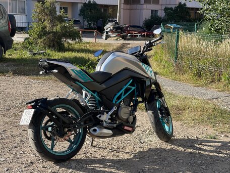 2020 CFMoto 250NK, серебристый, 220000 рублей, вид 4