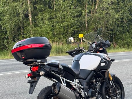 2014 Suzuki V-Strom 1000, белый, 750000 рублей, вид 3