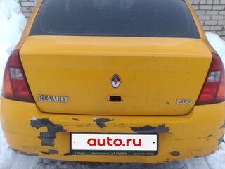 2002 Renault Symbol I, жёлтый, 120000 рублей, вид 4