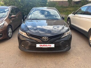 2019 Toyota Camry VIII (XV70), чёрный, 2750000 рублей, вид 2