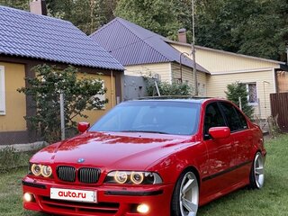 2001 BMW 5 серии 530i IV (E39) Рестайлинг, красный, 1500000 рублей, вид 1